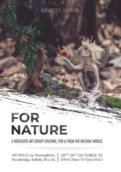 For Nature Taxidermy Art Exhibition in Woodbridge, Suffolk 2022