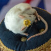Taxidermy British mouse for sale, queen's platinum jubilee art